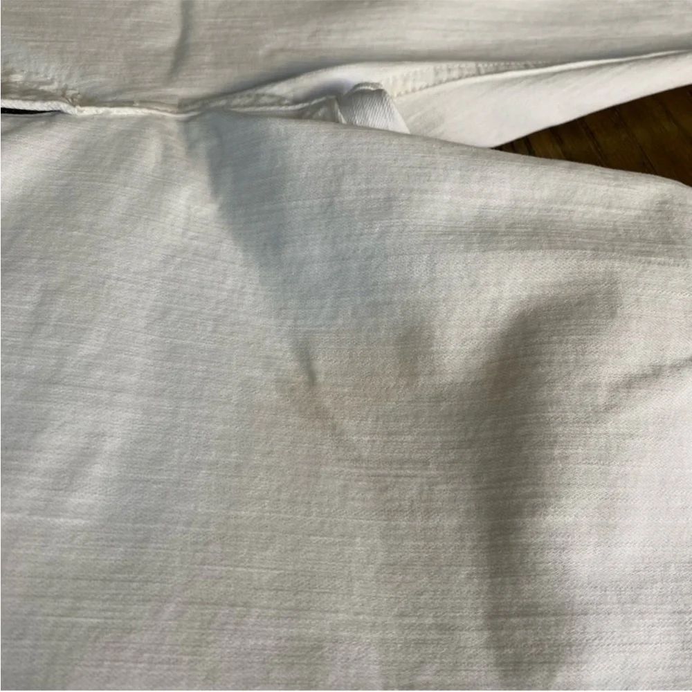 Rag and Bone mid rise white skinny jeans